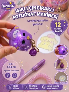Projeksiyonlu Oyuncak Fotoğraf Makinesi