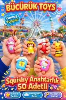 Squishy Anahtarlık Çeşitleri